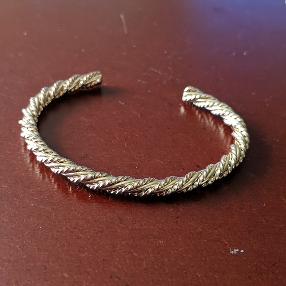 Charming Charlie Jewelry - Gold Colored Twisted Bracelet